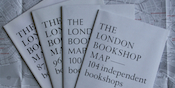 Archival gift sets of London Bookshop Maps